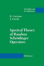 Spectral Theory of Random Schrödinger Operators