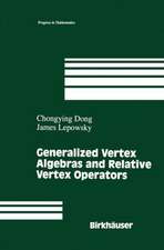 Generalized Vertex Algebras and Relative Vertex Operators