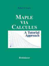 Maple via Calculus: A Tutorial Approach