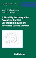 A Stability Technique for Evolution Partial Differential Equations