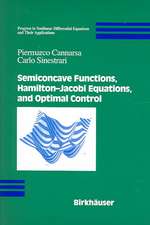 Semiconcave Functions, Hamilton-Jacobi Equations, and Optimal Control