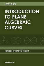 Introduction to Plane Algebraic Curves