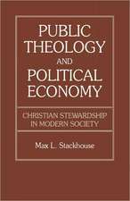 Public Theology and Political Economy