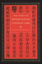 Spirit of Traditional Chinese Law