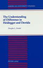 The Understanding of Difference in Heidegger and Derrida