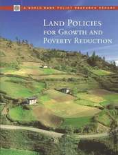 Land Policies for Growth and Poverty Reduction