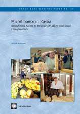 Microfinance in Russia: Broadening Access to Finance for Micro and Small Entrepreneurs