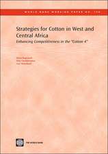 Strategies for Cotton in West and Central Africa