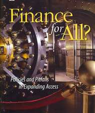 Finance for All?: Policies and Pitfalls in Expanding Access