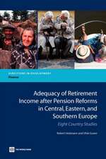 Adequacy of Retirement Income After Pension Reforms in Central, Eastern and Southern Europe