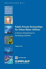 Public Private Partnerships for Urban Water Utilities