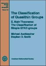 The Classification of Quasithin Groups: II. Main Theorems: The Classification of Simple QTKE-groups