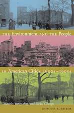 The Environment and the People in American Citie – Disorder, Inequality, and Social Change