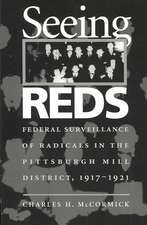 Seeing Reds: Federal Surveillance of Radicals in the Pittsburgh Mill District, 1917–1921