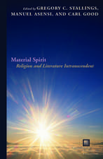 Material Spirit – Religion and Literature Intranscendent