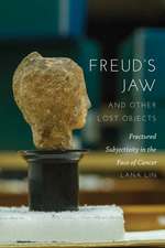 Freud`s Jaw and Other Lost Objects – Fractured Subjectivity in the Face of Cancer