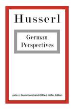 Husserl – German Perspectives