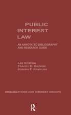 Public Interest Law: An Annotated Bibliography & Research Guide