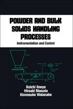 Powder and Bulk Solids Handling Processes: Instrumentation and Control