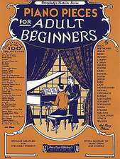 Piano Pieces for Adult Beginners