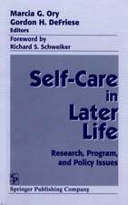 Self Care in Later Life