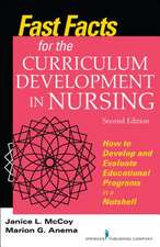 Fast Facts for Curriculum Development in Nursing, Second Edition