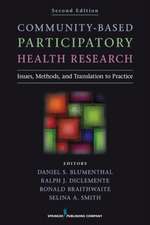 Community-Based Participatory Health Research