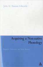 Acquiring a Non-Native Phonology