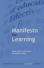 Manifesto for Learning: Fundamental Principles