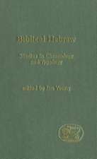 Biblical Hebrew: Studies in Chronology and Typology