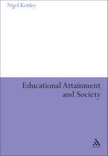 Educational Attainment and Society