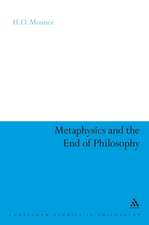 Metaphysics and the End of Philosophy