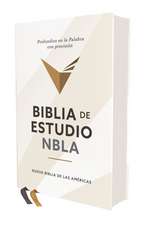 Biblia de Estudio NBLA, Tapa Dura, Interior a Dos Colores