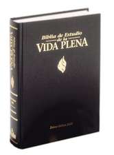 Biblia de estudio de la vida plena RVR 1960 con índice