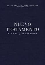 NVI, Nuevo Testamento de bolsillo, con Salmos y Proverbios, Tapa Rústica, Azul añil