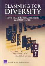 Planning for Diversity: Options and Recommendations for DOD Leaders