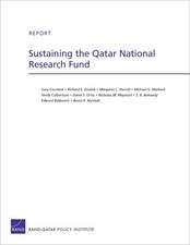 Sustaining the Qatar National Research Fund