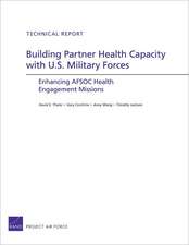 Building Partner Health Capacity with U.S. Military Forces