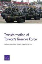 Transformation of Taiwan's Reserve Force