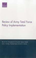 REVIEW OF ARMY TOTAL FORCE POLPB