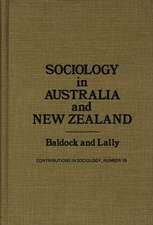 Sociology in Australia and New Zealand: Theory and Methods