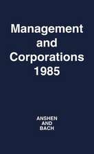 Management and Corporations, 1985