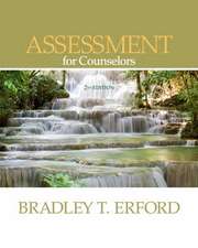 Assessment for Counselors