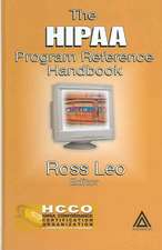 The Hipaa Program Reference Handbook