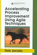 Accelerating Process Improvement Using Agile Techniques