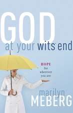 God at Your Wits' End: Hope for Wherever You Are