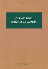 Requiem Da Camera: Hawkes Pocket Score 1510