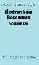 Electron Spin Resonance: Volume 12a