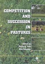 Competition and Succession in Pastures