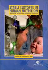 Stable Isotopes in Human Nutrition – Laboratory Methods and Research Applications